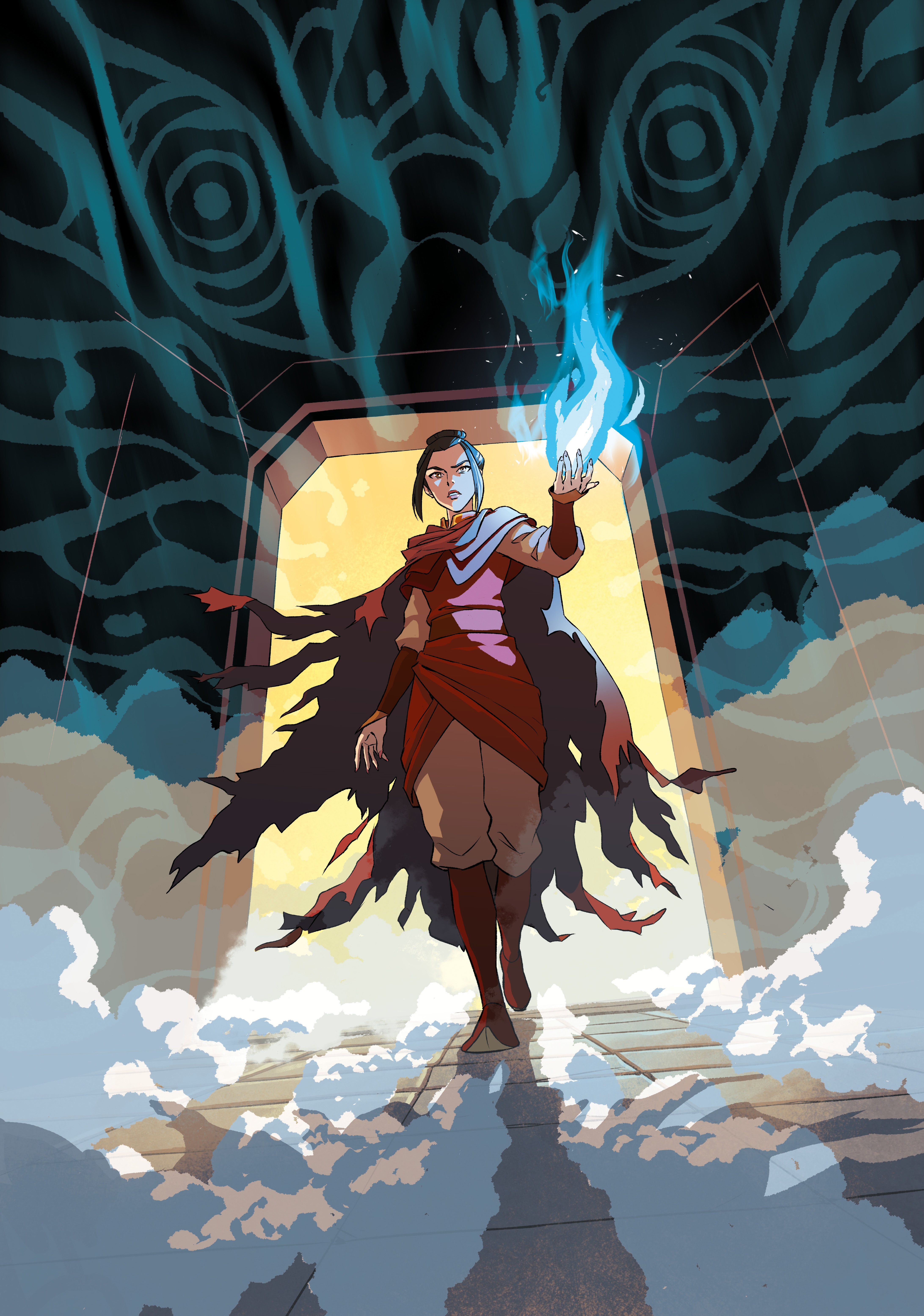Azula no Templo Espiritual
